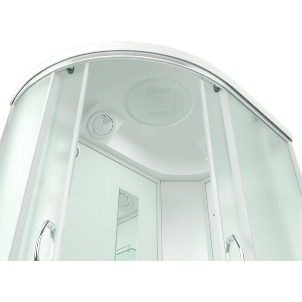 Душевая кабина Erlit Comfort 120х80 см правосторонняя ER3512PR-C3-RUS (детальная фотография), стеклянные, матовые