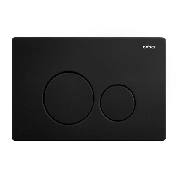 Унитаз с инсталляцией Abber Rechteck кнопка черная матовая AC1201MB-AC0105-AC0121MB (детальная фотография) index_3