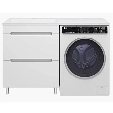 Тумба под раковину напольная Misty Байкал 70 см белая