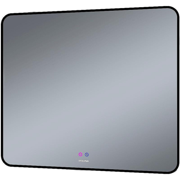 Зеркало с подсветкой Grossman Elegans 90 см черное 1790802 (детальная фотография)