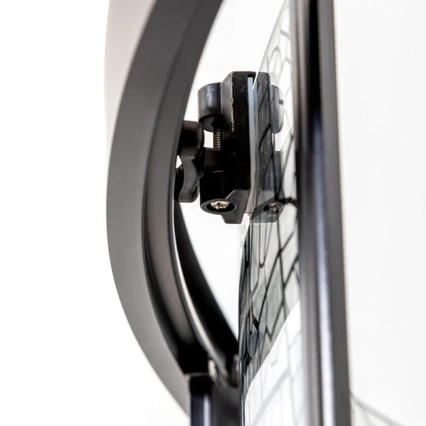 Душевой уголок Deto HB 80x80 см профиль черный HB80 (детальная фотография), прозрачные, узорчатые