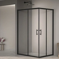 Душевой уголок RGW Passage PA-146B 120х90 см профиль черный