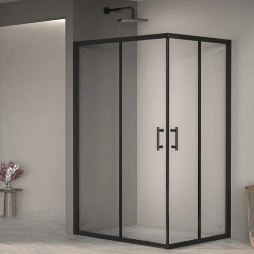 Душевой уголок RGW Passage PA-146B 120х90 см профиль черный - фото 2