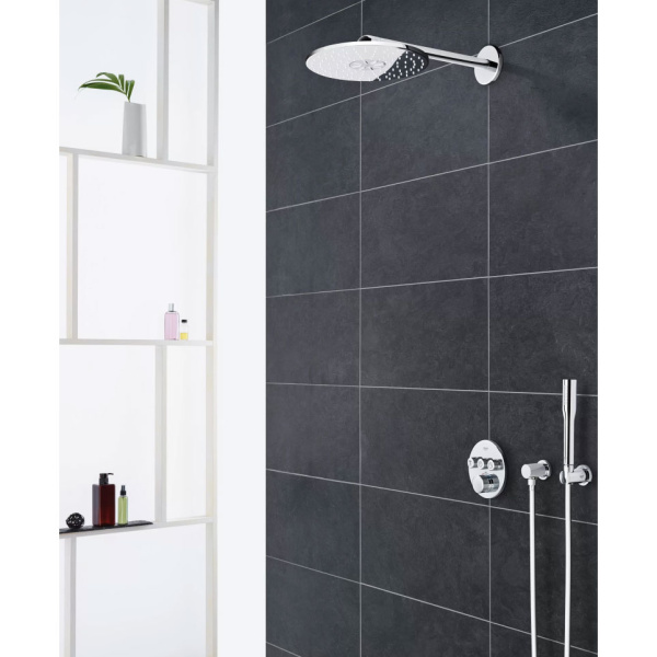 Душевой комплект Grohe Grohtherm SmartControl с термостатом 34705000 (детальная фотография), хром index_1