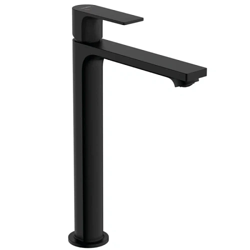 Смеситель для раковины Hansgrohe Rebris черный матовый - фото 2