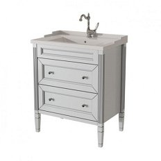 Тумба под раковину напольная Caprigo Albion Promo 68 см белая