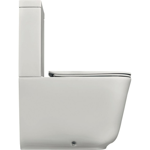 Унитаз компакт Kerasan Tribeca 511701 с бачком (детальная фотография), современные, hi-tech, прямоугольные