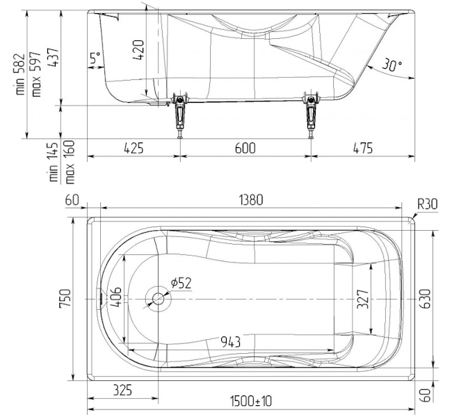 Схема (детальная фотография), 150x75 см