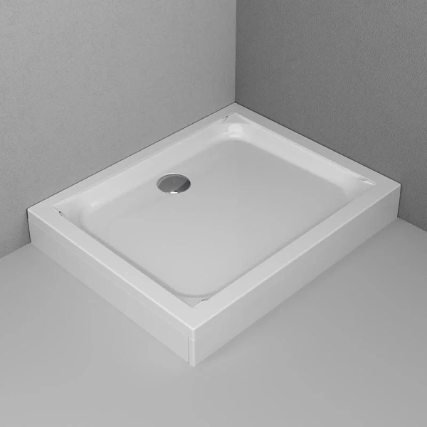 Душевой поддон акриловый Am.Pm 100х80 см  W90T-404-100280W (детальная фотография), акриловые