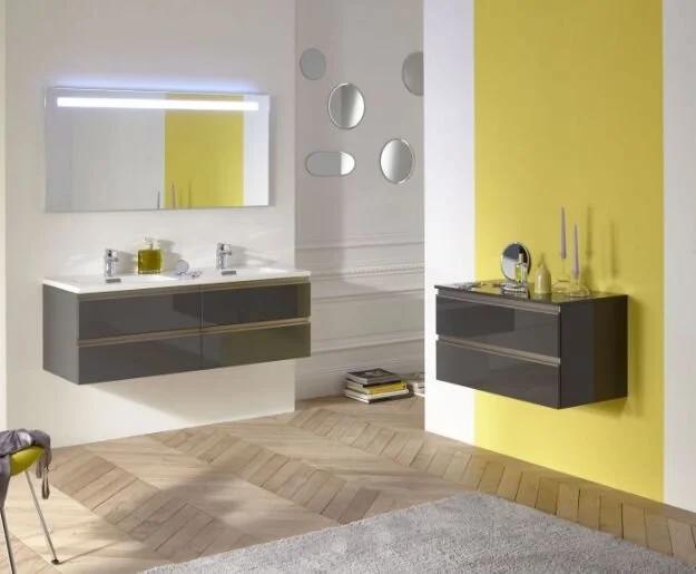 Тумба подвесная Jacob Delafon Vox 80 см белая EB2061-RA-G1C (детальная фотография), 80 см