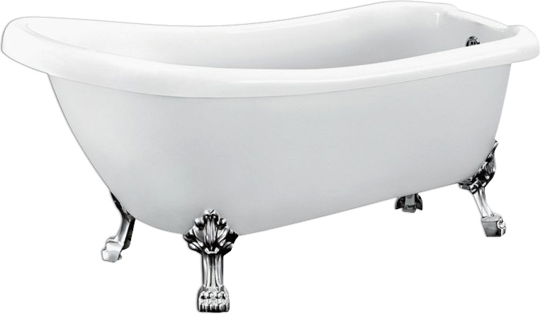 Ванна акриловая BelBagno 170х73 см отдельностоящая BB20-1700 (детальная фотография)