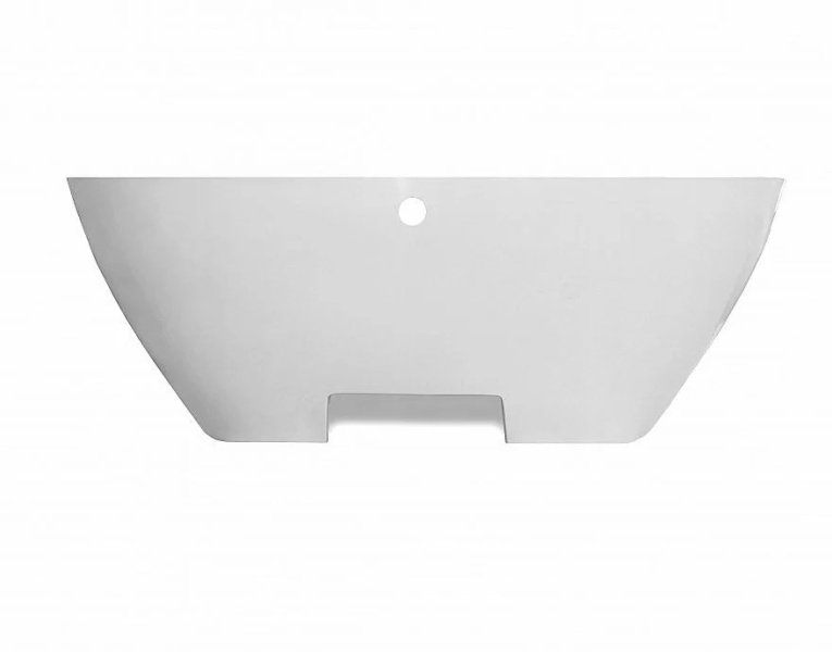 Ванна из литьевого мрамора Эстет Майами 150x75 см белая матовая ФР-00016722 (детальная фотография), литьевой мрамор