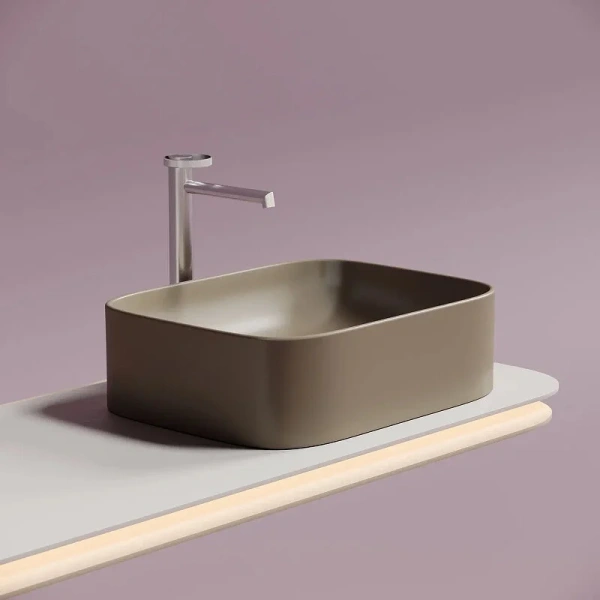 Раковина Ceramica Nova Element 50 см капучино CN6052MC (детальная фотография), из санфарфора