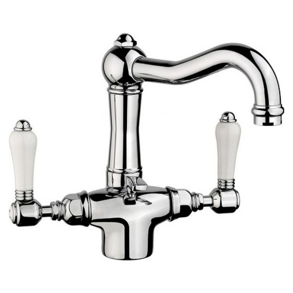 Смеситель для раковины Nicolazzi D.Anglaises 1432 (детальная фотография), хром, бронза, золото, другие