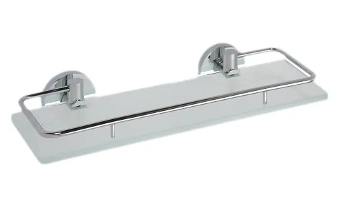 Полочка для ванной Bemeta Omega стеклянная 104102202 (детальная фотография)