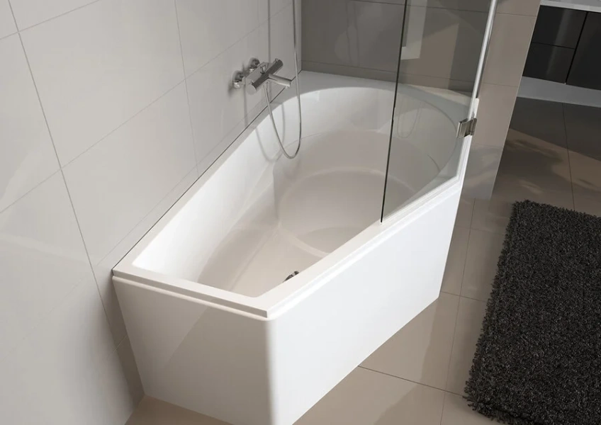 Ванна акриловая Riho Yukon ba3500500000000 160х90 см (детальная фотография), современныe, hi-tech