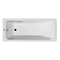 Чугунная ванна Vinsent Veron Italon VIT1707045, 170 x 70 см, цвет белый