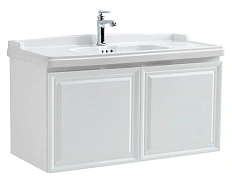 Тумба под раковину подвесная Cezares Giubileo 100 см Bianco Lucido