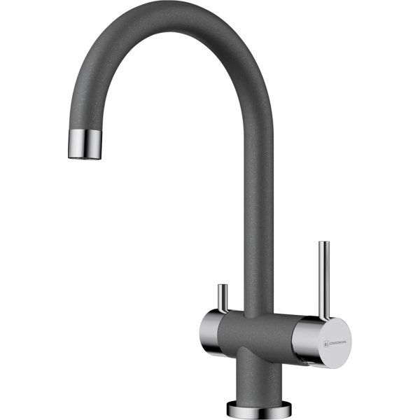 Смеситель для питьевой воды Omoikiri Yamada PL платина 4994337 (детальная фотография)