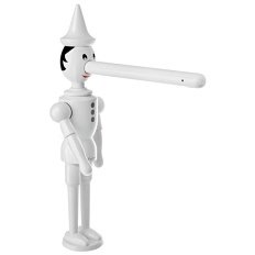 Смеситель для кухни белый Emmevi Pinocchio