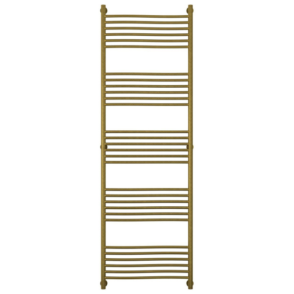 Полотенцесушитель водяной, цвет состаренная бронза Сунержа Флюид+ 1900х600 05-0222-1960 (детальная фотография), с нижним подключением