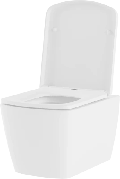 Унитаз подвесной Lavinia Boho Aveo с сиденьем микролифт 3306002R (детальная фотография), безободковые, сиденье с микролифтом , с антивсплеском index_1