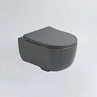 Унитаз подвесной Vincea Evo антрацит матовый