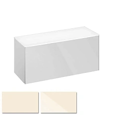 Боковой нижний шкаф корпус:магнолия, фасад:стекло, магнолия Keuco Royal Reflex