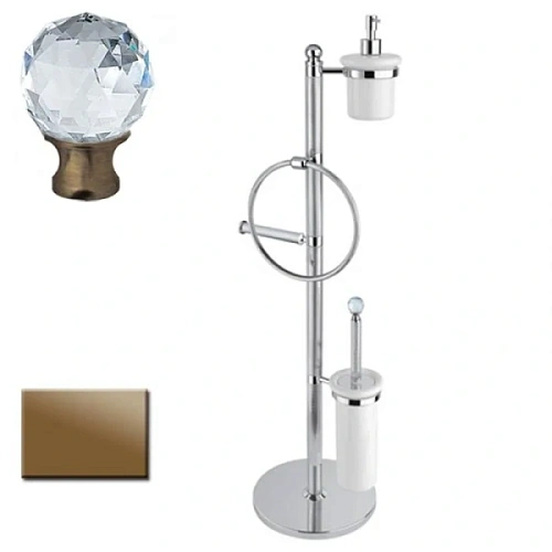 Стойка для ванной Cezares Olimp бронза - фото 2