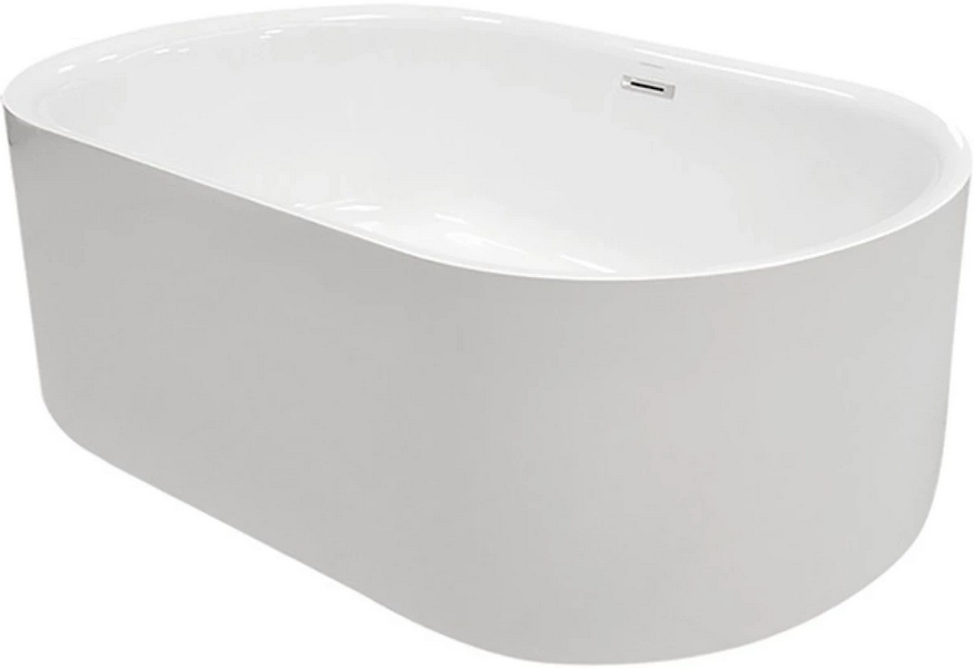 Ванна акриловая Kerasan Nolita 145х78 см отдельностоящая 535001 (детальная фотография)