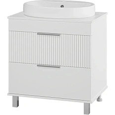 Тумба под раковину напольная Brevita Enfida 70 см белая