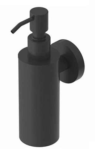 Дозатор для мыла Cezares Relax черный матовый - фото 5