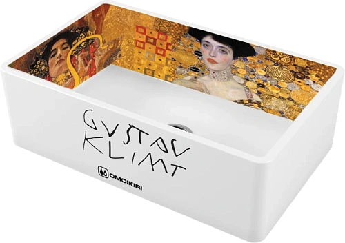 Мойка для кухни Omoikiri Mikura 76-KLIMT 76 см белая - фото 7