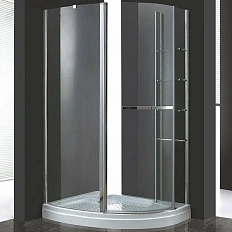 Душевой уголок Cezares Elena 120x90 см стекло прозрачное правосторонний