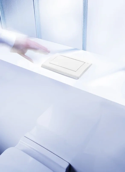 Клавиша смыва, цвет белый глянцевый, Tece TECEplanus 9240314 (детальная фотография), в наличии