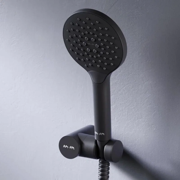Душевой комплект Am.Pm Like черный матовый F0118022 (детальная фотография), черные