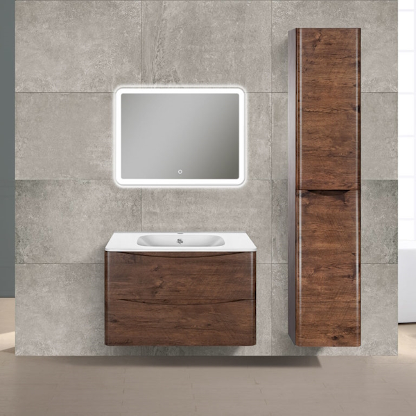Тумба под раковину подвесная Vincea Paola 79 см R.Wood VMC-2P800RW (детальная фотография), нет в наличии