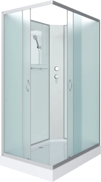 Душевая кабина Niagara Classic 120x90 см стекло матовое 432953QBK (детальная фотография)