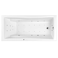 Ванна гидромассажная Whitecross Palace 0104.180080.100.ULTRA.CR, 180 x 80 см, форсунки хром