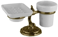 Стакан и мыльница настольные, бронза, Art&Max Barocco