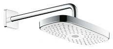 Верхний душ Hansgrohe Raindance Select E хром/белый