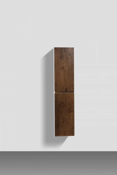 Шкаф-пенал подвесной BelBagno Pietra 35 см polissandro PIETRA-1500-2A-SC-PL (детальная фотография)