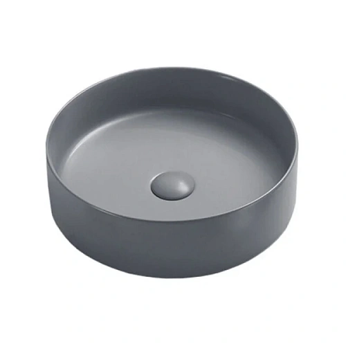 Раковина Vincea 40 см серая матовая - фото 2