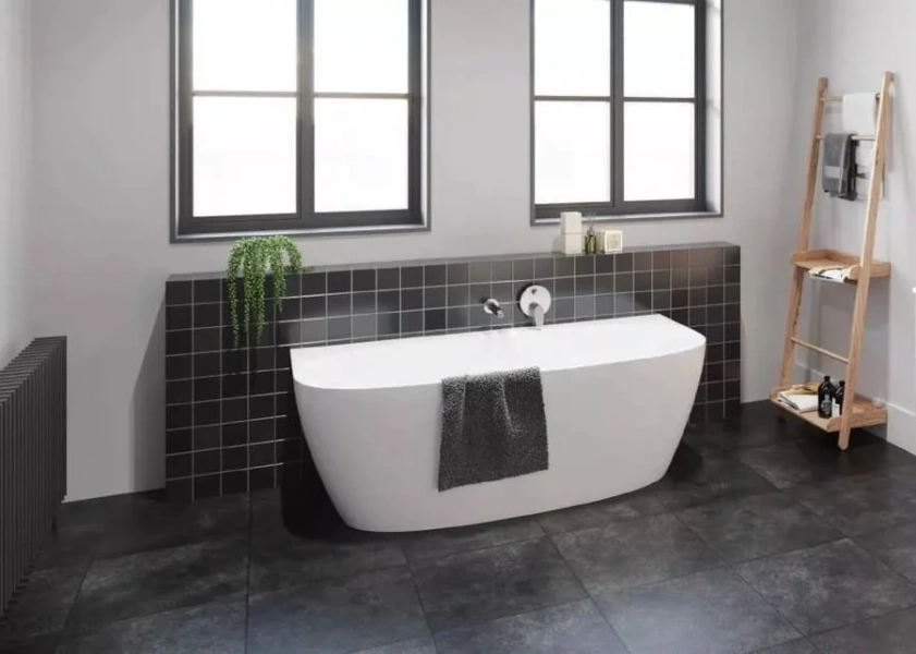 Ванна акриловая Riho Omega 170x80 см белая B094001005 (детальная фотография), 170x80 см