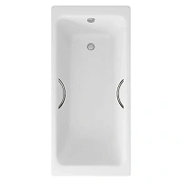 Ванна чугунная Delice Parallel 180x80 с ручками
