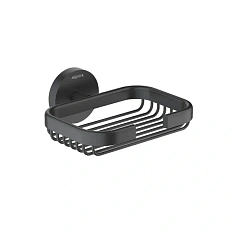 Мыльница Акватек Бетта черная матовая