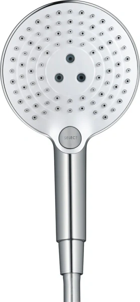 Душевая стойка Hansgrohe Raindance Select S белый/хром 27129400 (детальная фотография), со смесителем