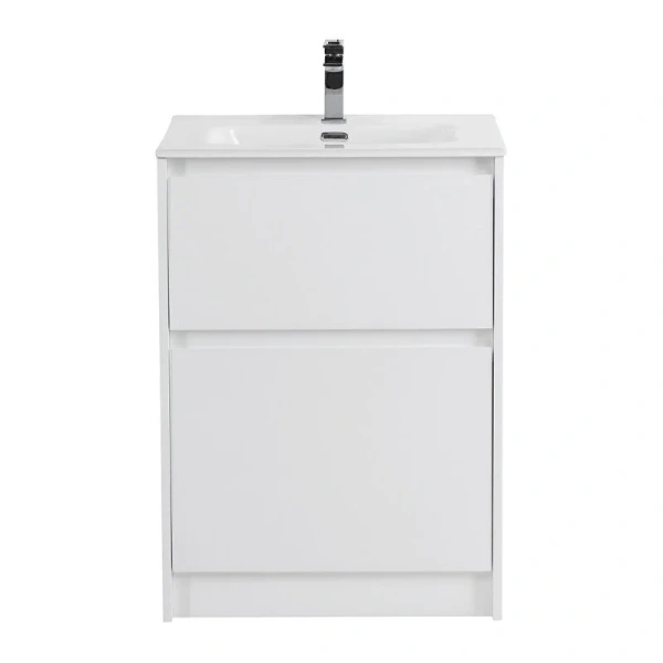 Тумба под раковину напольная BelBagno Kraft 60 см Bianco Opaco KRAFT-600-2C-PIA-BO (детальная фотография)