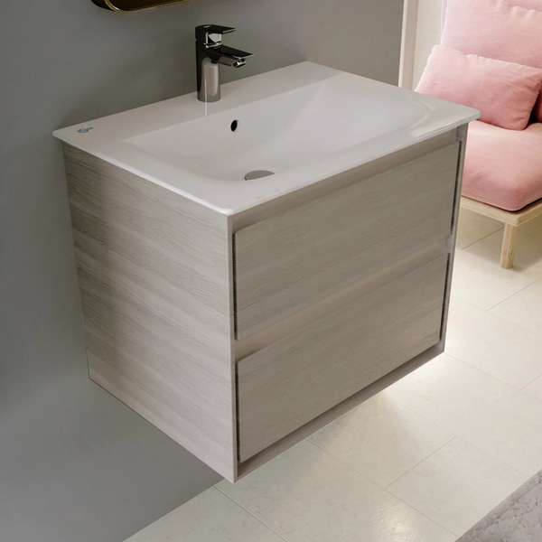 Тумба под раковину подвесная Ideal Standard Connect Air 60 см светло-коричневая E0818UK (детальная фотография), нет в наличии