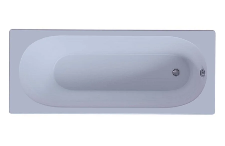 Ванна акриловая Aquatek Оберон OBR150-0000002/OBR150-0000007, 150 x 70 см, с фронтальным экраном и каркасом, слив слева/справа, белая (детальная фотография)